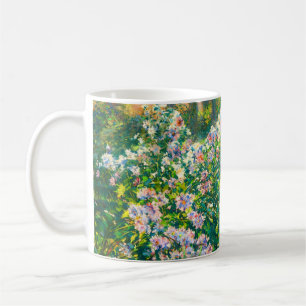 Vintage hübsche Blume Windblumenillustrierung Kaffeetasse