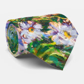 Vintage hübsche Blume Windblumenillustrierung Krawatte (Gerollt)