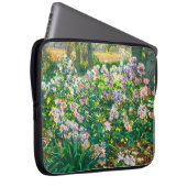 Vintage hübsche Blume Windblumenillustrierung Laptopschutzhülle (Vorne Rechts)