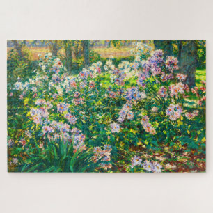 Vintage hübsche Blume Windblumenillustrierung Puzzle