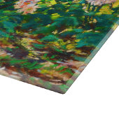 Vintage hübsche Blume Windblumenillustrierung Schneidebrett (Ecke)