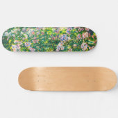 Vintage hübsche Blume Windblumenillustrierung Skateboard (Horizontal)