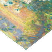 Vintage hübsche Blume Windblumenillustrierung Tischdecke (Schrägansicht)