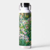 Vintage hübsche Blume Windblumenillustrierung Trinkflasche (Vorne)