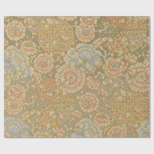 Vintage hübsche Blumen Blumenmuster Geschenkpapier