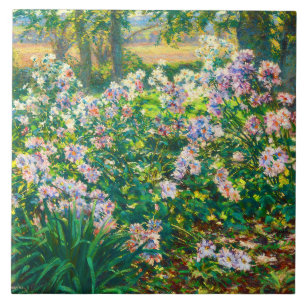 Vintage hübsche Blumen Windblumen Illustration Fliese