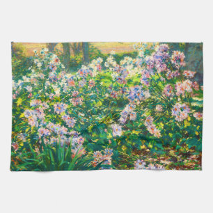 Vintage hübsche Blumen Windblumen Illustration Geschirrtuch