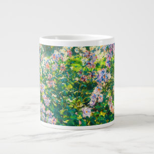 Vintage hübsche Blumen Windblumen Illustration Jumbo-Tasse
