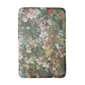 Vintage hübsche bunte Blumen Blumenmalerei Badematte (Vorderseite Vertikal)