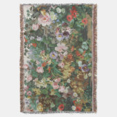 Vintage hübsche bunte Blumen Blumenmalerei Decke (Vorderseite Vertikal)