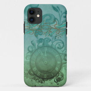 Vintage hübsche Taktrate und Wirbel iPhone 11 Hülle