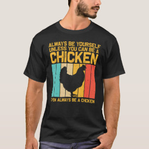Vintage-Huhn für Männer Frauen Hühnerhaltung T-Shirt
