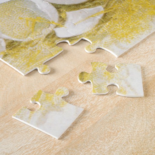 Vintage Hühner Puzzle (Seite)