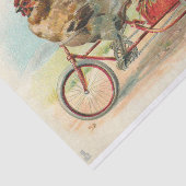 Vintage Hühner- und Ostereier - Dekoupage Seidenpapier (Ausschnitt)