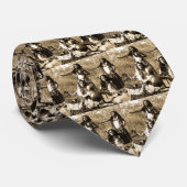 Vintage Hula Mädchen vom Gebiet von Hawaii Krawatte (Gerollt)