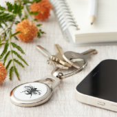 Vintage Hummel-Biene Schlüsselanhänger (Seite)