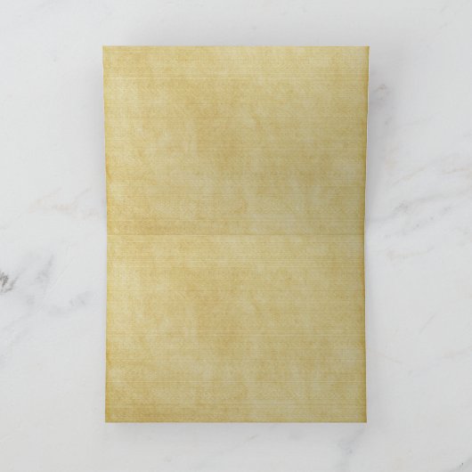 Vintage Hummel Karte (Innenseite)