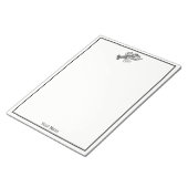 Vintage Hummer #1 Zeichnend Notizblock (angewinkelt)