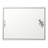 Vintage Hummer #1 Zeichnend Notizblock (Vorderseite)