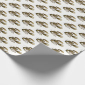 Vintage Hummer #3 Zeichnend Geschenkpapier (Ecke)