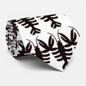 Vintage Hummer in Schwarz, Art Deco Meeresfrüchte Krawatte (Gerollt)