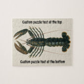 Vintage Hummer, marines Leben Puzzle (Horizontal)