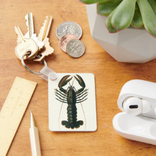 Vintage Hummer, marines Leben Schlüsselanhänger