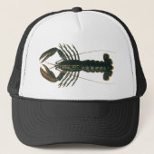 Vintage Hummer, marines Leben Truckerkappe (Vorderseite)