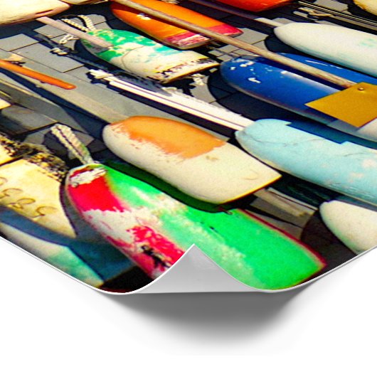 Vintage Hummerbücher Poster (Ecke)