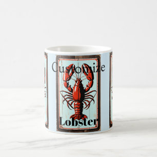 Vintage-Hummergeichen Thunder_Cove Kaffeetasse