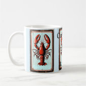 Vintage-Hummergeichen Thunder_Cove Kaffeetasse (Links)