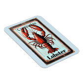 Vintage-Hummergeichen Thunder_Cove Magnet (Rechte Seite)