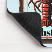 Vintage-Hummergeichen Thunder_Cove Mousepad (Ecke)