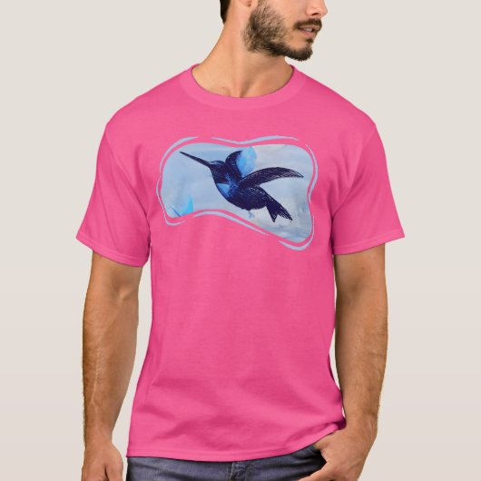Vintage hummingbird family T-Shirt (Vorderseite)
