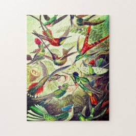 Vintage Hummingvögel von Ernst Haeckel Puzzle