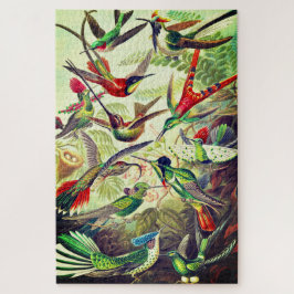 Vintage Hummingvögel von Ernst Haeckel Puzzle