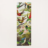 Vintage Hummingvögel von Ernst Haeckel Yogamatte (Rückseite)