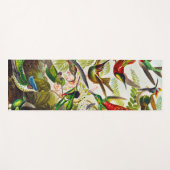 Vintage Hummingvögel von Ernst Haeckel Yogamatte (Vorderseite (Horizontal))