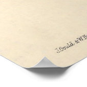 Vintage Hummingvögel von John Gould Poster (Ecke)