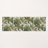 Vintage Hummingvögel Yogamatte (Vorderseite (Horizontal))