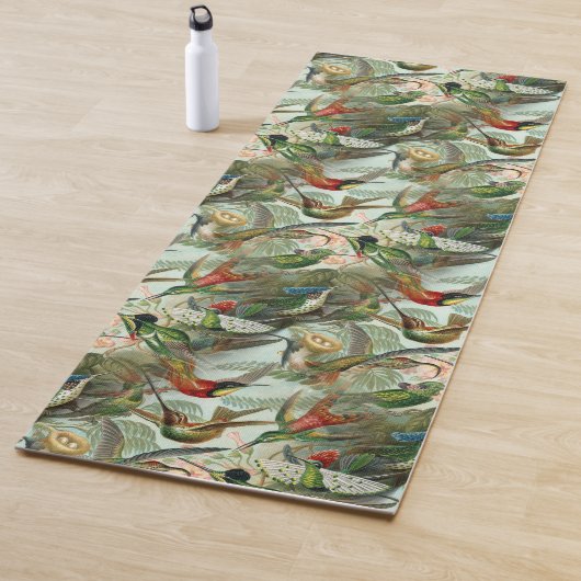 Vintage Hummingvögel Yogamatte (Beispiel)