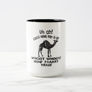 Vintage Hump Day Kamel Errate Welcher Tag Es Ist T Zweifarbige Tasse