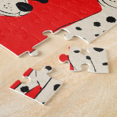 Vintage-Hund Geburtstag Puzzle (Seite)