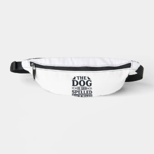 Vintage-Hund-ist-Gott-rückwärts-geschriebenes-Shir Bauchtasche