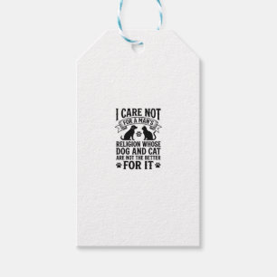 Vintage-Hund-Katze-Religion-Zitat-Pet-Liebhaber-De Geschenkanhänger