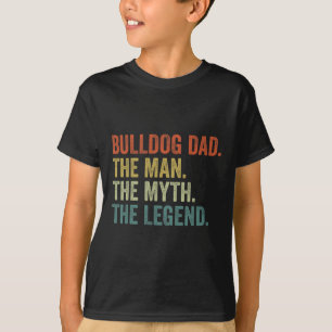 Vintage Hund Papa Mann Mythos Legende T-Shirt