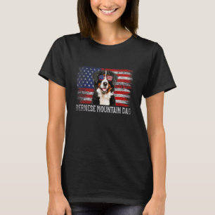 Vintage Hund Papa Retro Berner Sennenhund Papa Vat T-Shirt