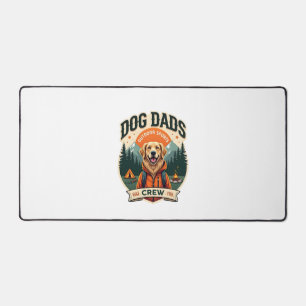 Vintage Hund Väter Outdoor-Sportsteam Golden Retri Schreibtischunterlage