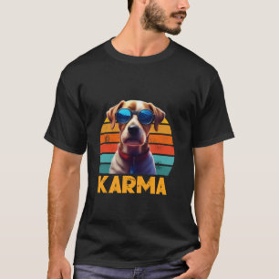 Vintage-Hunde-Musikgeschenke für Teenager-Mädchen  T-Shirt