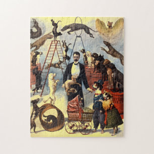 Vintage Hunde Ristorante La Lanchetta Puzzle